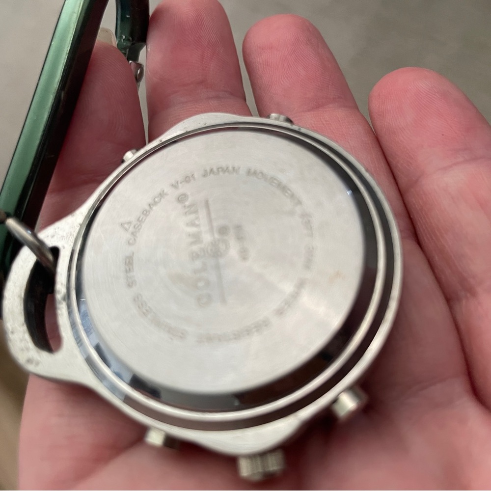 Coleman Watch on Carabiner Ring Stainless Steel. A - Picture 3 of 8